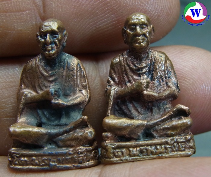 รูปภาพที่2 ของสินค้า : amulet พระเครื่อง 13 กรัม รูปหล่อปู่โต เนื้อทองแดง ไม่ทราบที่ มี 2 องค์ องค์ละ 200 บาท