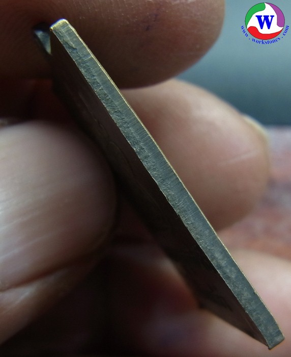 รูปภาพที่3 ของสินค้า : amulet พระเครื่อง เหรียญหลวงปู่เผือก วัดกี่งแก้ว ทองเหลืองเก่า